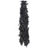 Boa With Silver Lurex Black